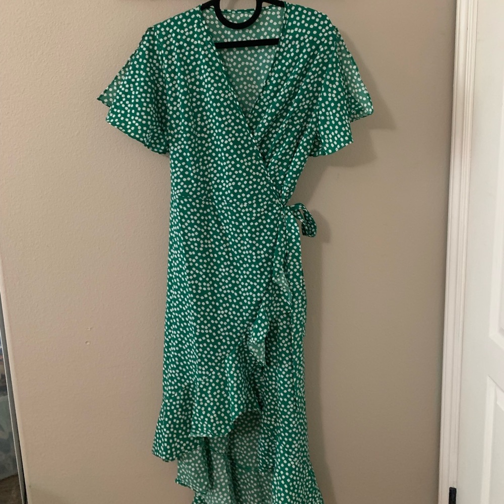 Spring Wrap Dress XL